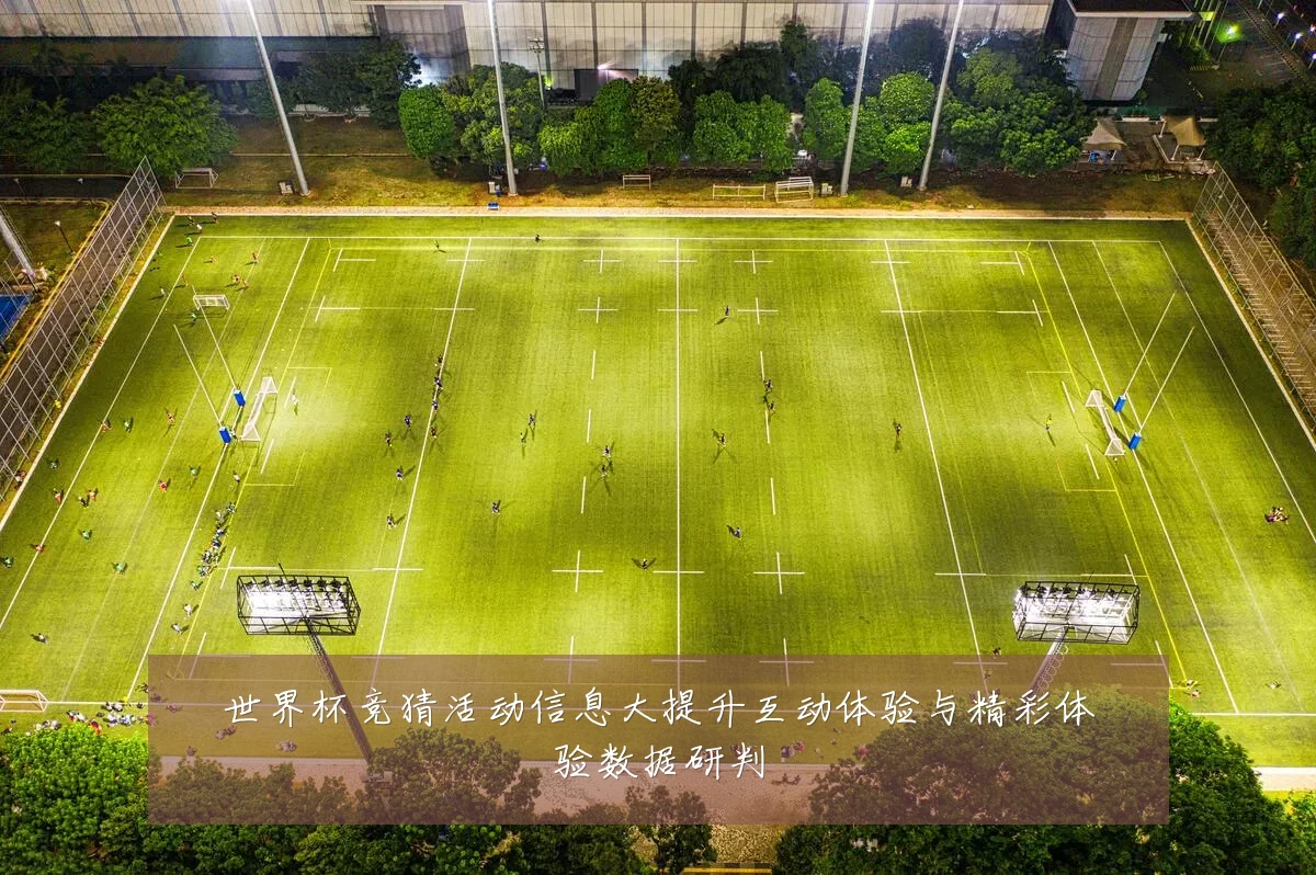 世界杯竞猜活动信息大提升互动体验与精彩体验数据研判